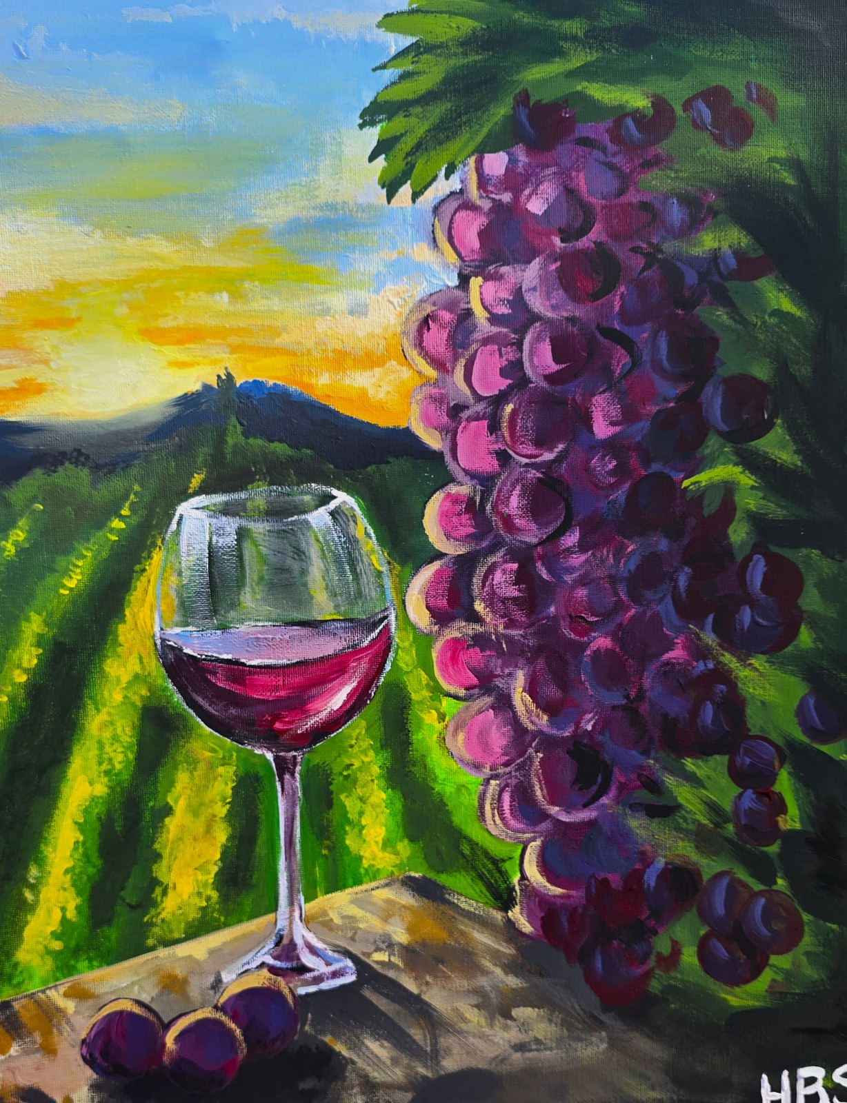 Placer Wine Trail - Sketch & Sip / Entertainment Painting