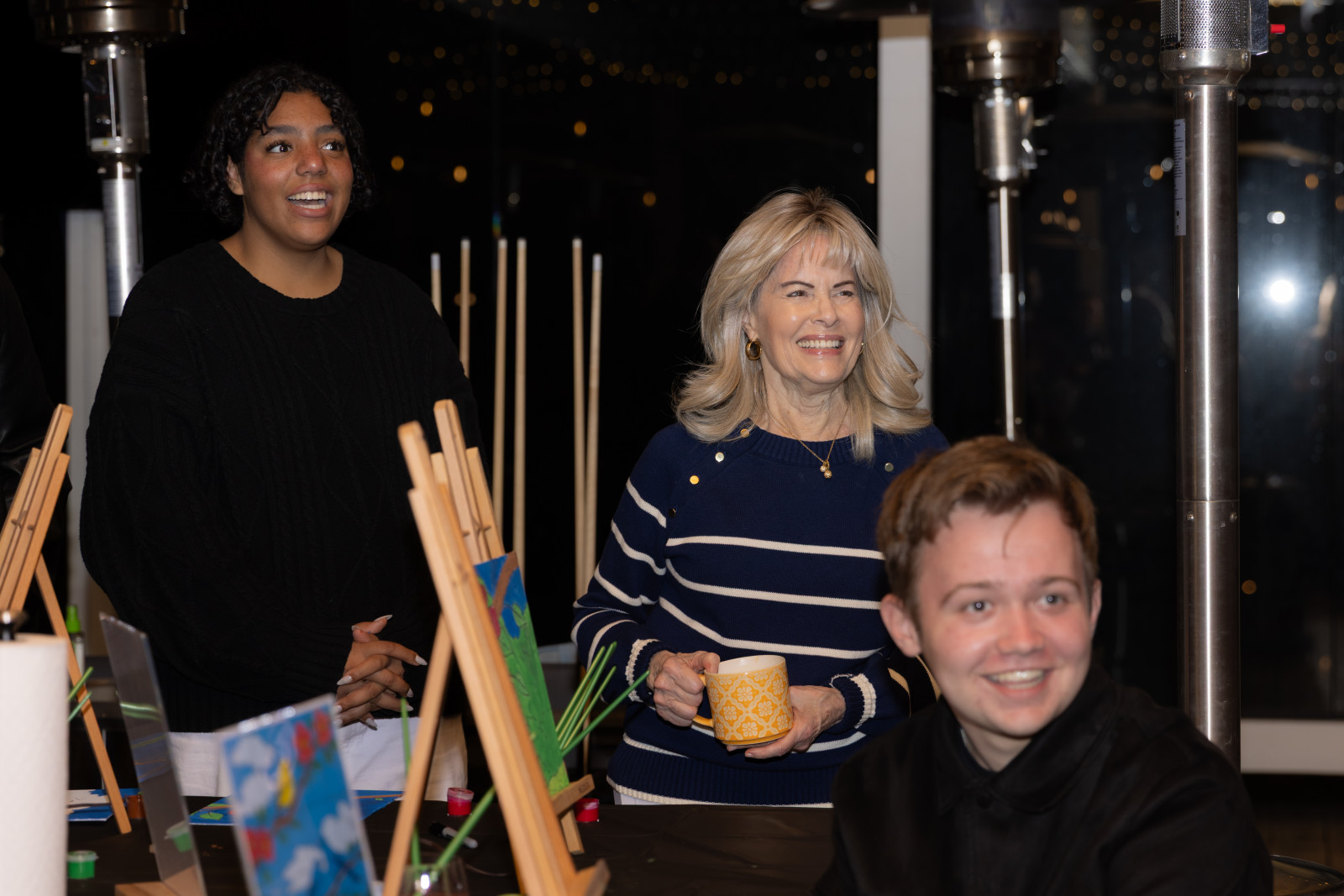 Paint and sip event