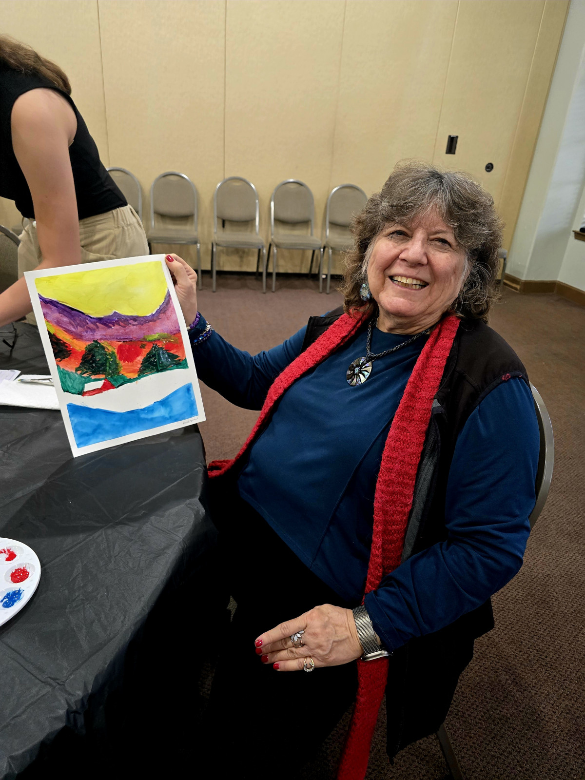 Paint and sip event