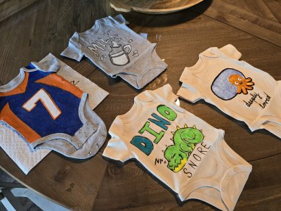 Custom Onesies - 4 pack